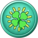 lucky charm icon in roll the world