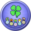 server luck icon in roll the world